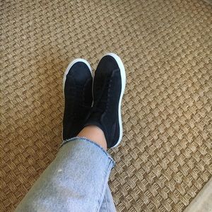 WOMAN by COMMON PROJECT suede tall sneakers